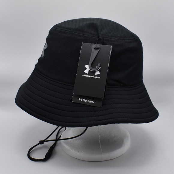 Under Armour ArmourVent Iso-Chill Bucket Hat Cap Men's Size M/L 1361527-001 NWT - Picture 2 of 9